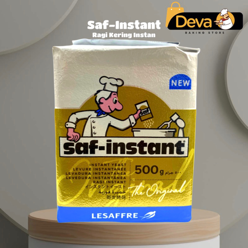 

Saf-Instant Instant Dry Yeast - Saf Instan Ragi Kering Instan 500gr