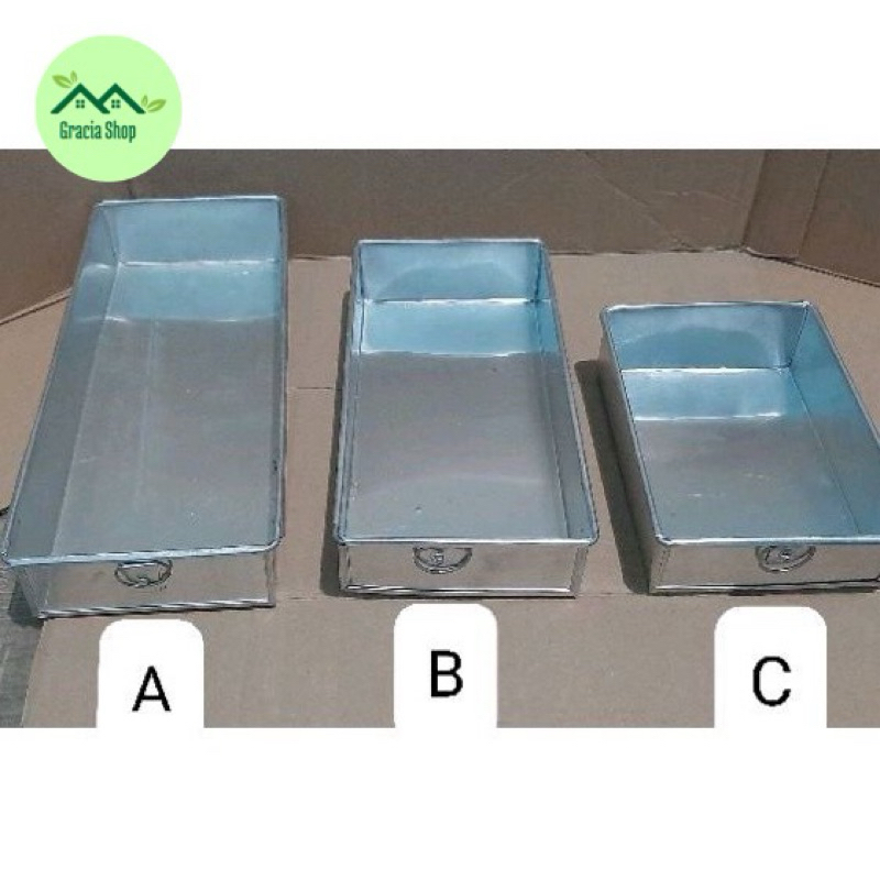 Loyang Brownies / Loyang Kue / Roti / Brownies Panggang Kukus Aluminium