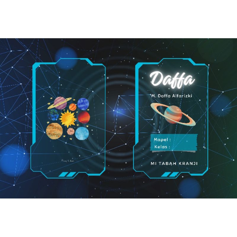 

sampul buku custom planet