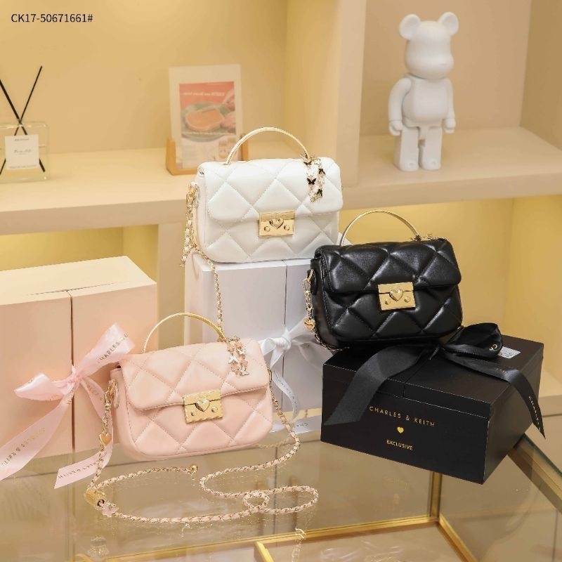 TAS WANITA MINI BAG CK17Charles & keith sling bag