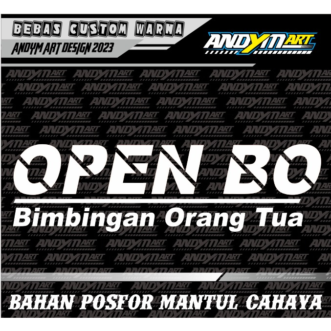 

STICKER BIMBINGAN ORANG TUA Ukuran 30x10