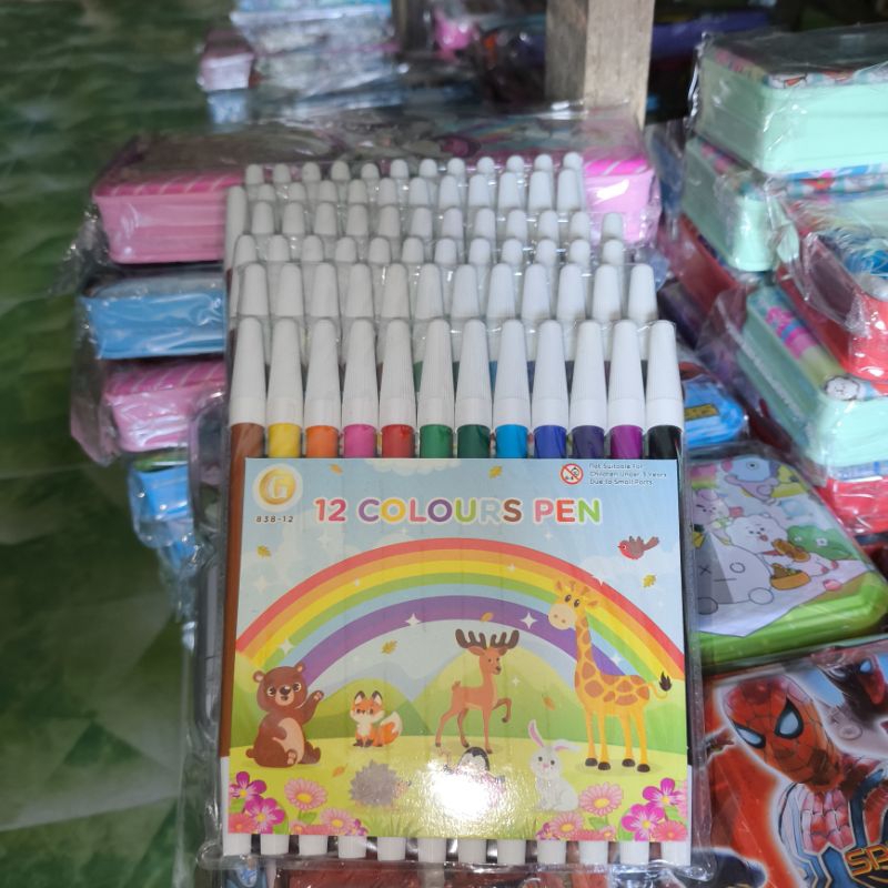 

Spidol warna murah 12 warna