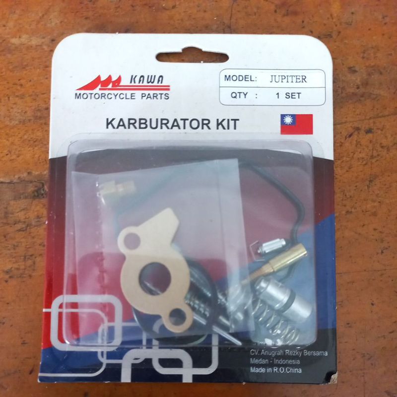 REPAIR KIT CARBURATOR CARBURATOR PARTS PARKIT CARBURATOR ( GRAND, MIO, KARISMA, GL 100, SATRIA, SATR