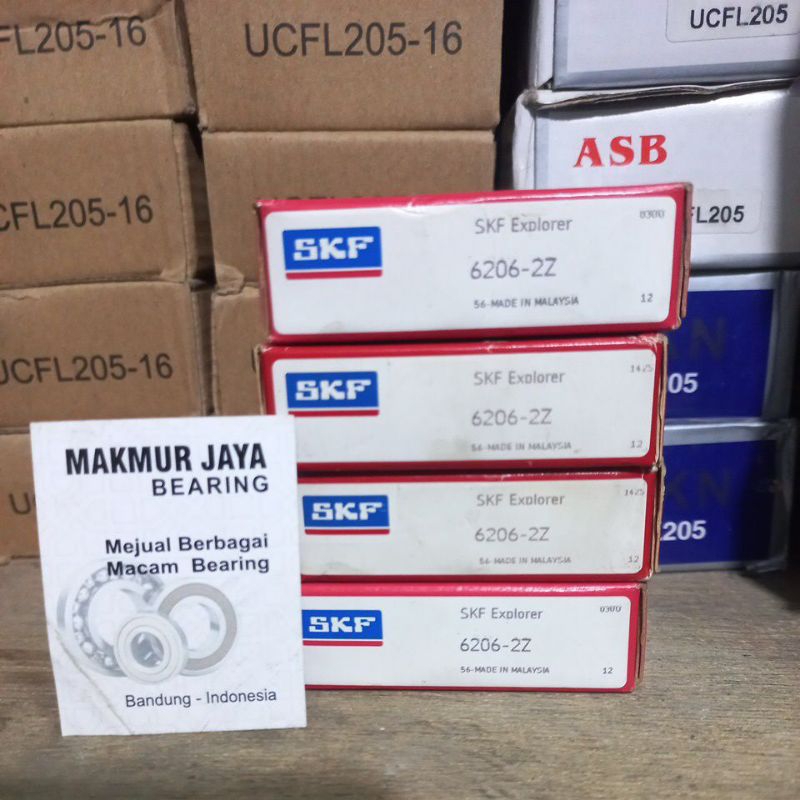 BEARING 6206 2Z / 6206 ZZ SKF