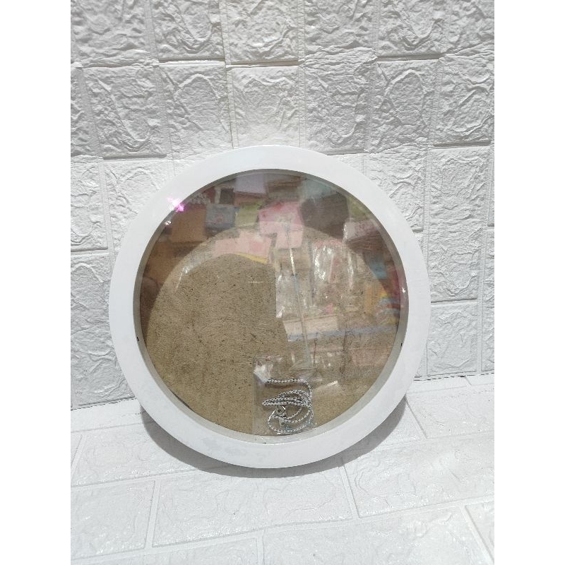 PIGURA MAHAR BULAT D30 / PIGURA MAHAR BULAT PUTIH / PIGURA MAHAR TEBAL / PIGURA MAHAR DIAMETER 30