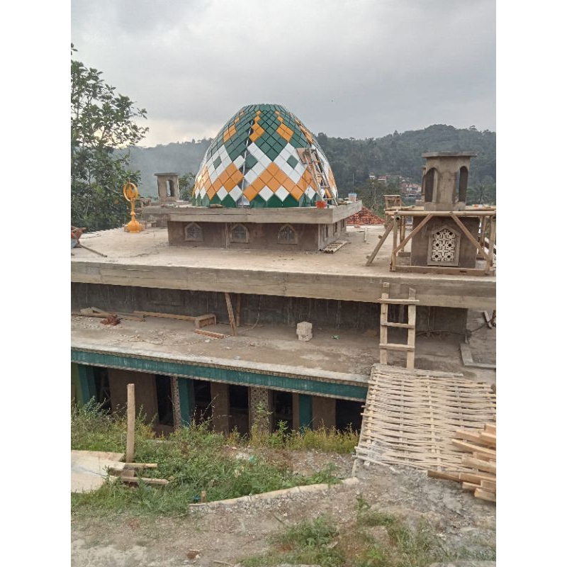 kubah mesjid ukuran besar