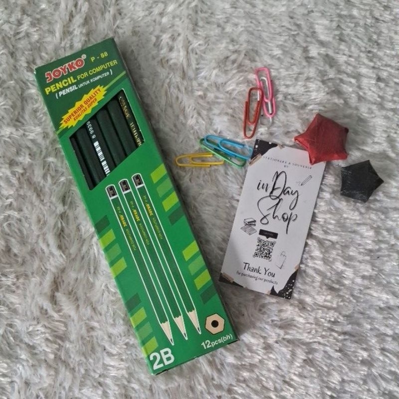 

(12pcs) Pensil 2B Joyko | INDAY SHOP