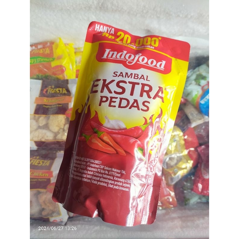 

saus indofood extra pedas 1kg