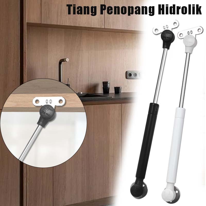 100N Engsel Hidrolik Jendela Engsel Pegas Hidrolik Universal Engsel Hidrolik Set Utk Lemari Dapur