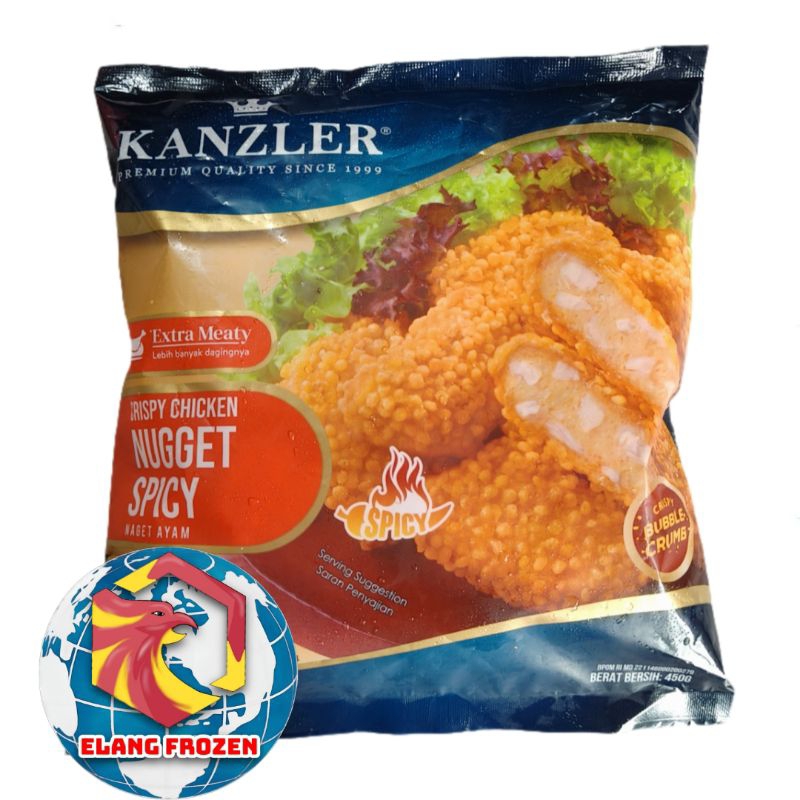 

Kanzler Crispy Chicken Nugget Spicy 450gr