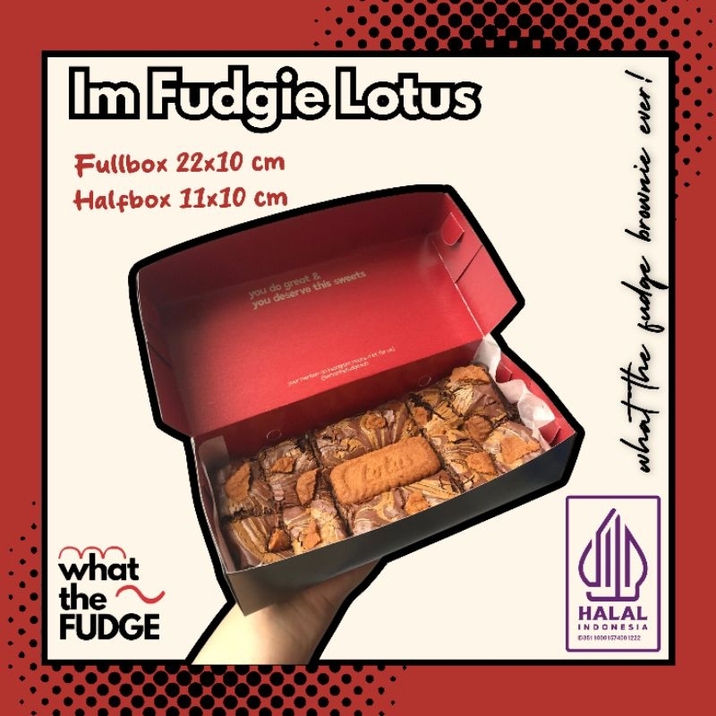 Im Fudgie Lotus (FUDGE BROWNIES)