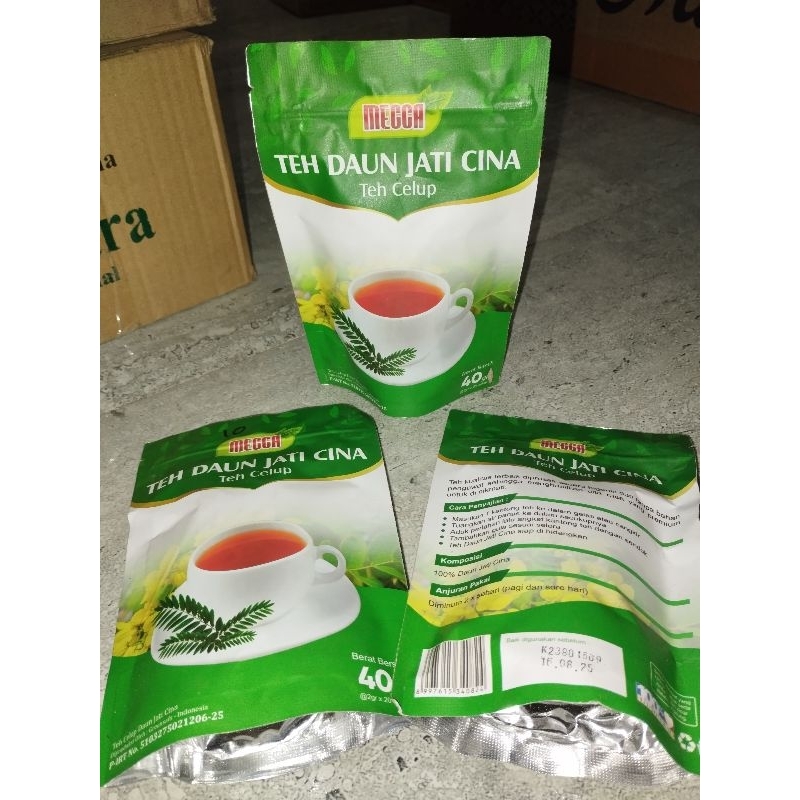 

Teh Celup Daun Jati Cina Mecca