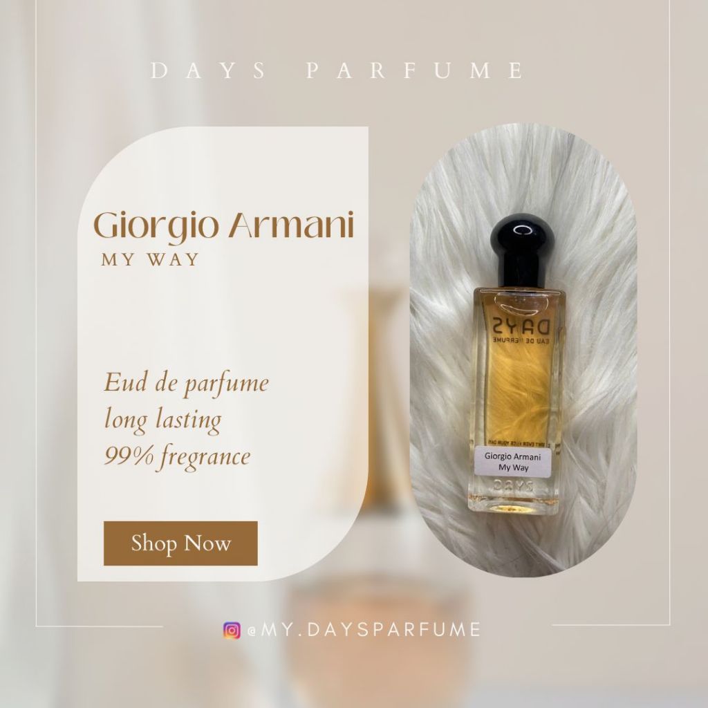 Days Parfume, Gianyar BALI - Variant Giorgio Armani My Way For Woman- OPEN RESELLER