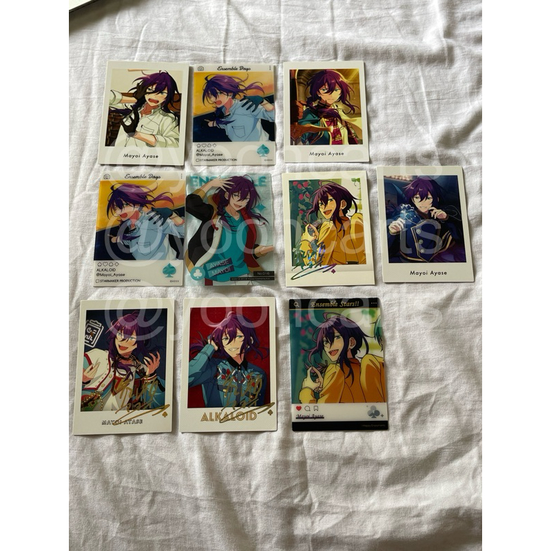 PRICE UNTUK TAKE ALL (Chat kalau pilih) Ensemble stars enstars Mayoi Ayase pashakore clear card emoc