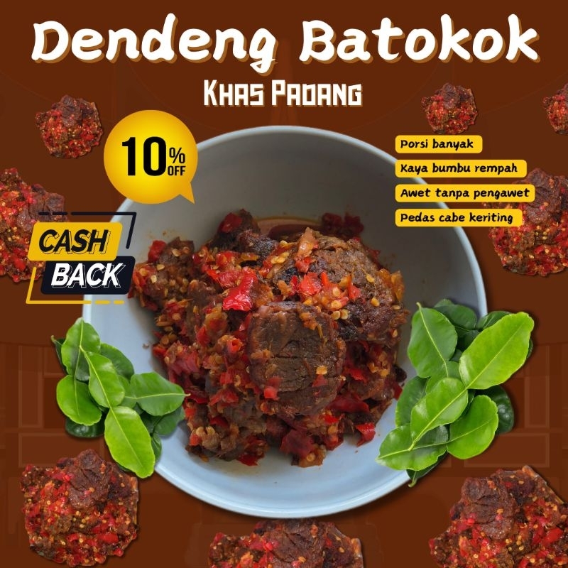 

DENDENG BATOKOK Khas padang wangi rempah asli