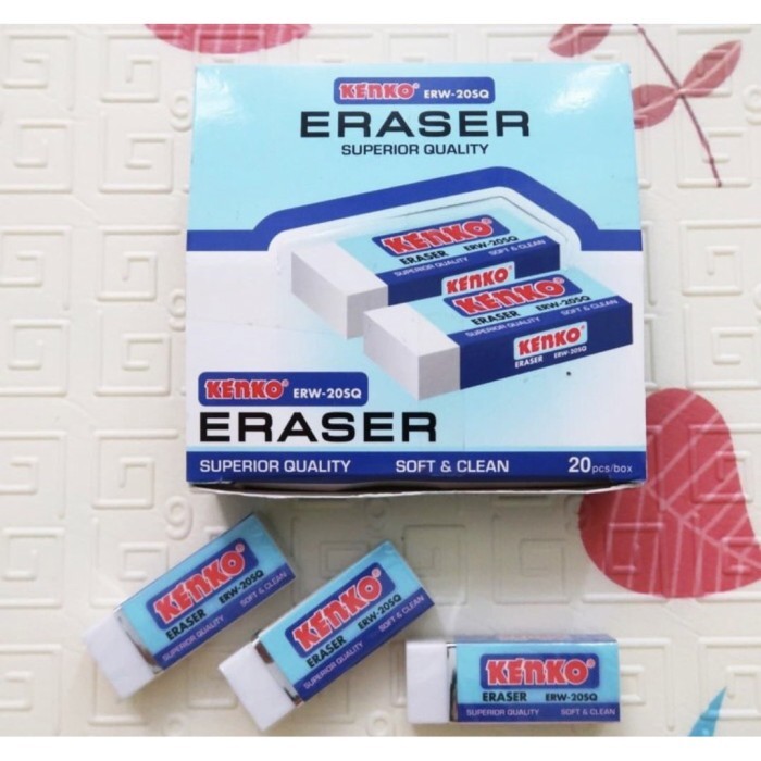 

Eraser / Penghapus Pensil Putih Besar - KENKO