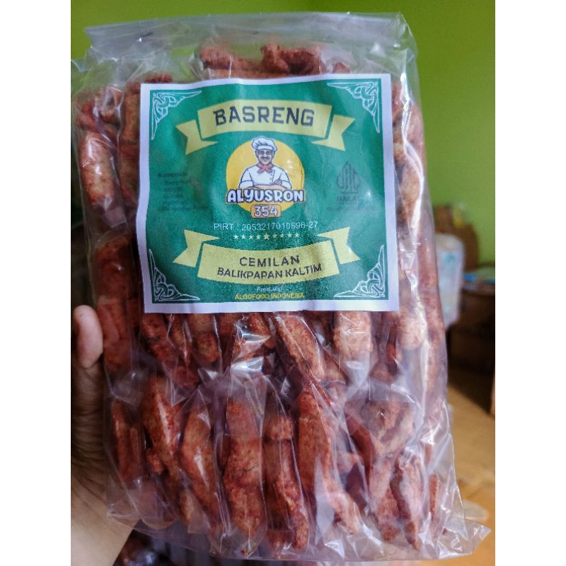 

Basreng pedas isi 25 pcs