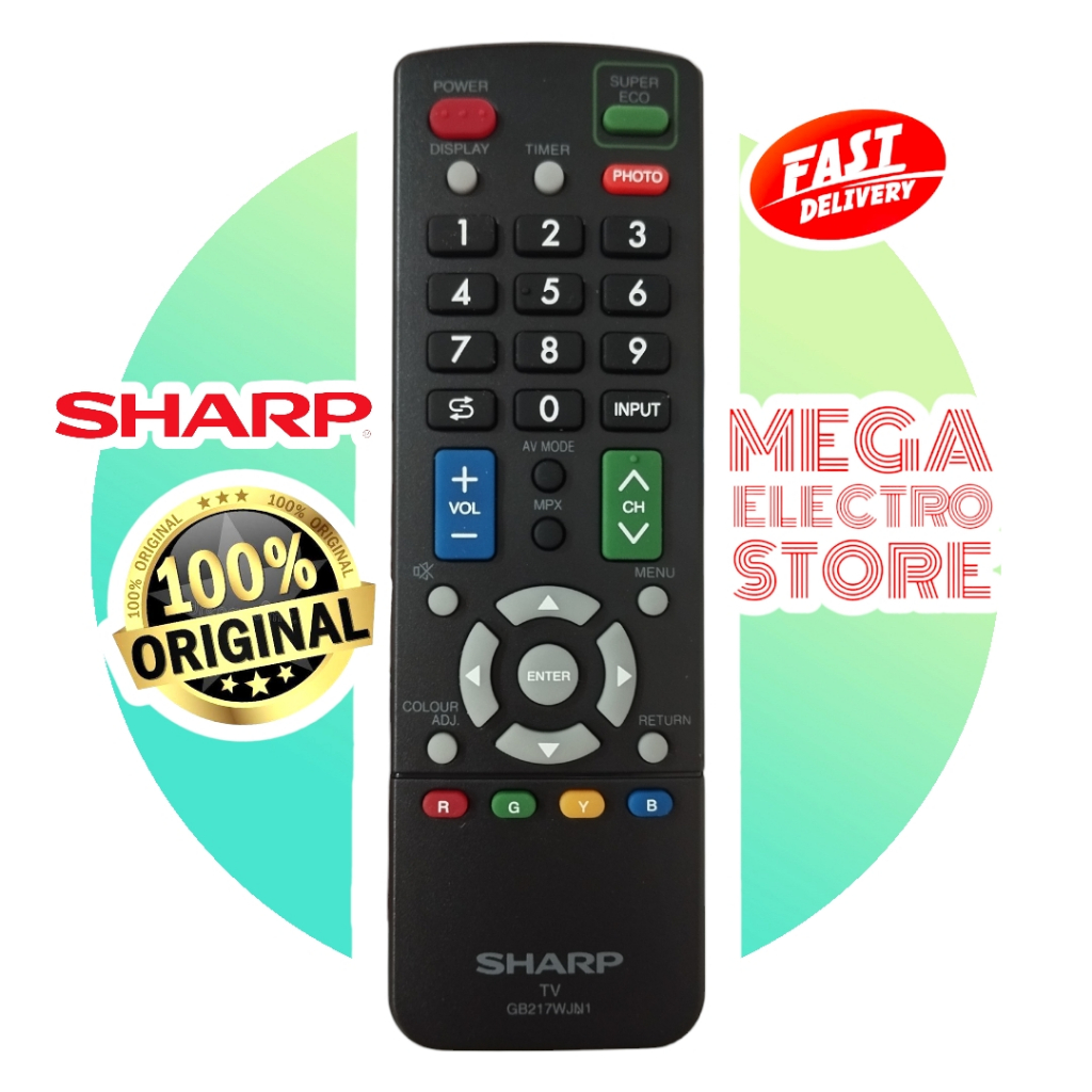 REMOTE TV SHARP ORIGINAL (Aquos) LED LCD