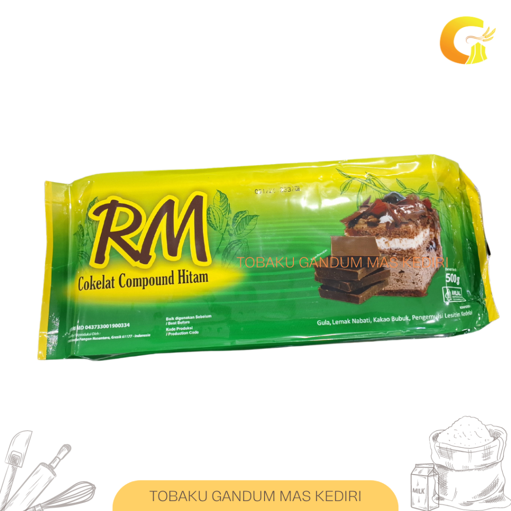 

RM Dark Coklat Batang Coklat Compound 500gr