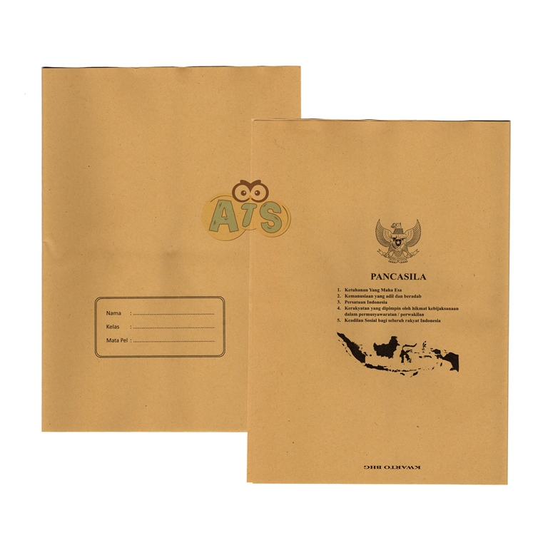 

Sampul Buku Tulis Coklat