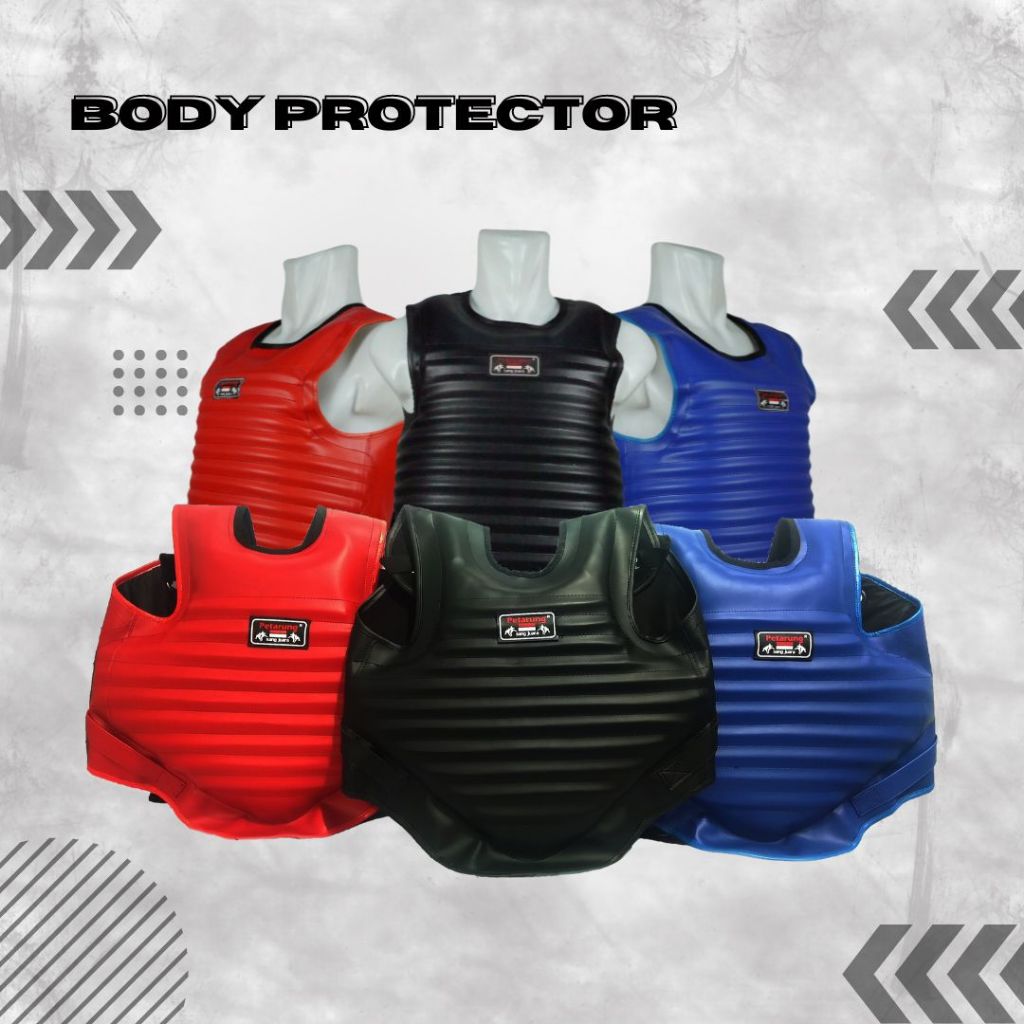 body protector silat/pelindung badan/body Silat/body pencak silat/body protector Pencak silat.