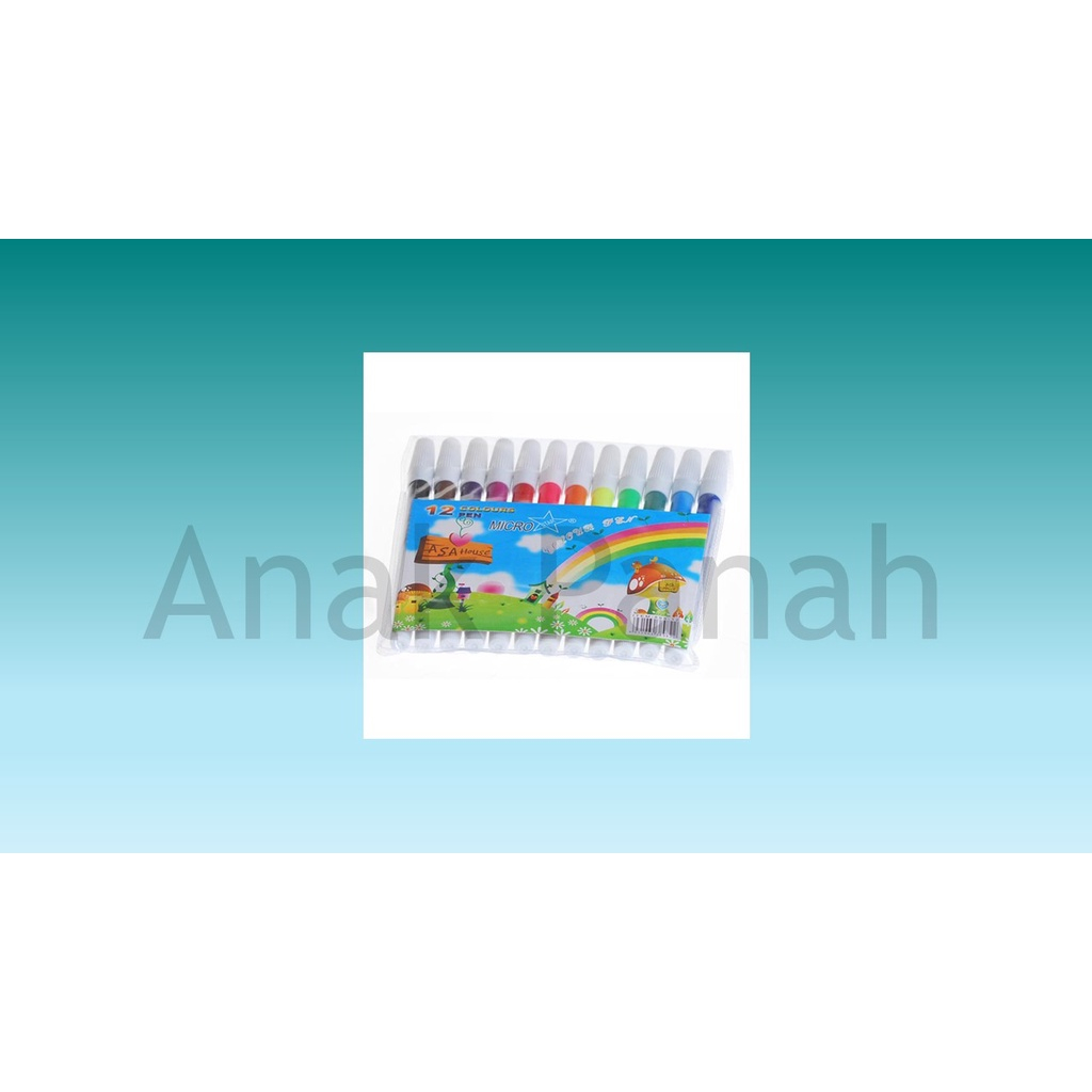 

Spidol Kecil 12 Warna Merk Snowman [ isi 12 pcs ]