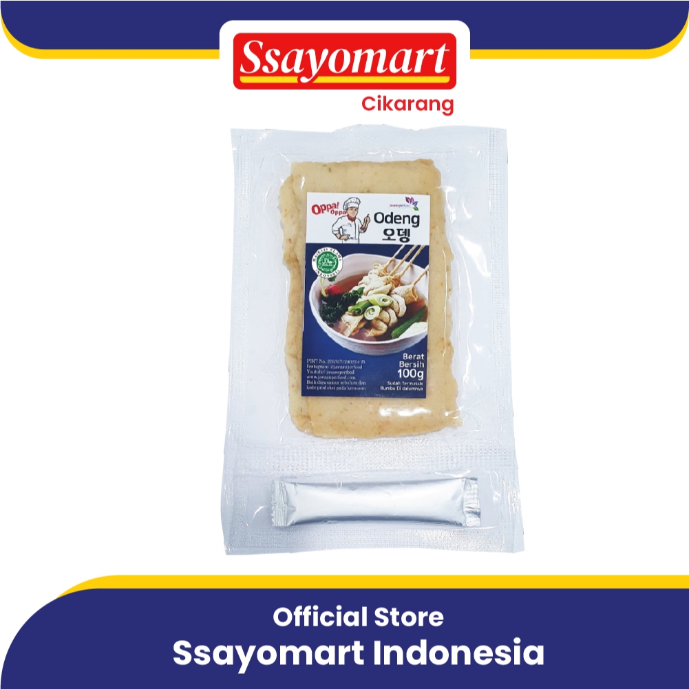 

Oden Odeng 3 Lembar Eomuk Korean Fish Cake 100g+Bumbu [ Halal ]