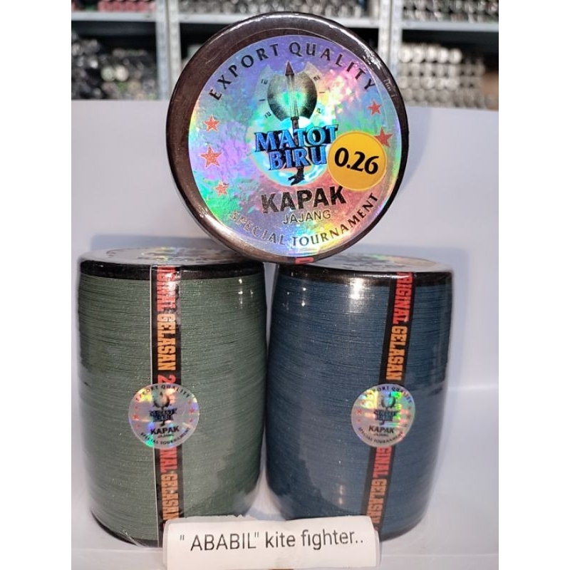 Gelasan Matot biru 0.26 kapak1 6000 yard