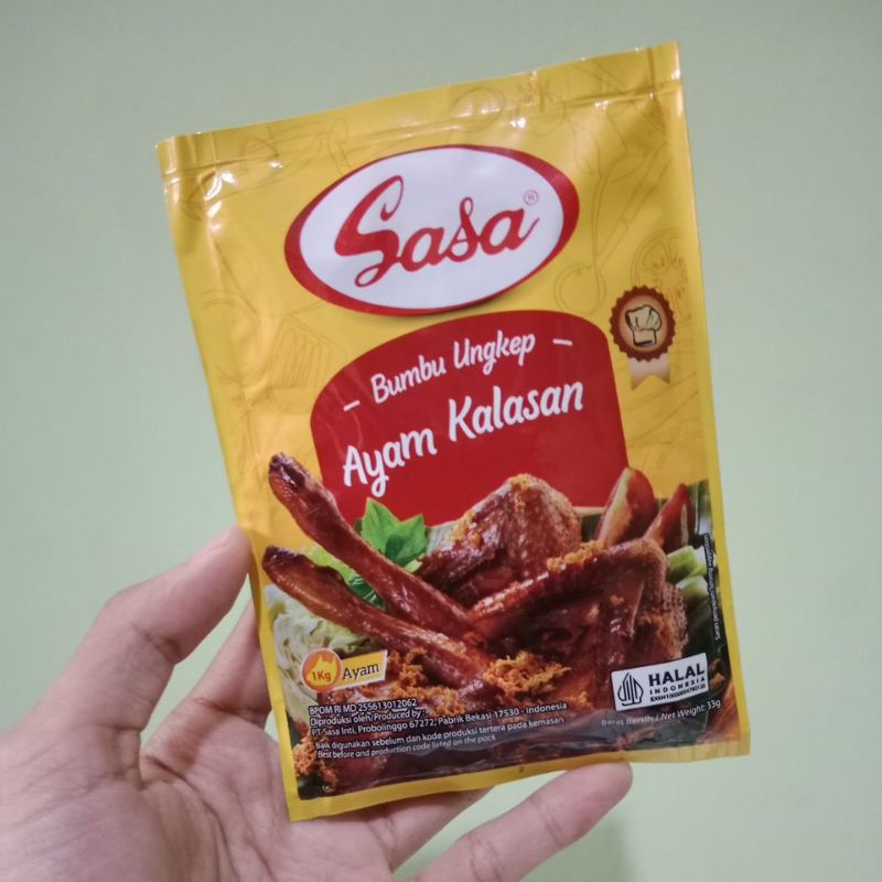 

Amanta Segar Bogor | Bumbu Ungkep Ayam Kalasan Sasa 33gr Bumbu Masak Ayam Ungkep