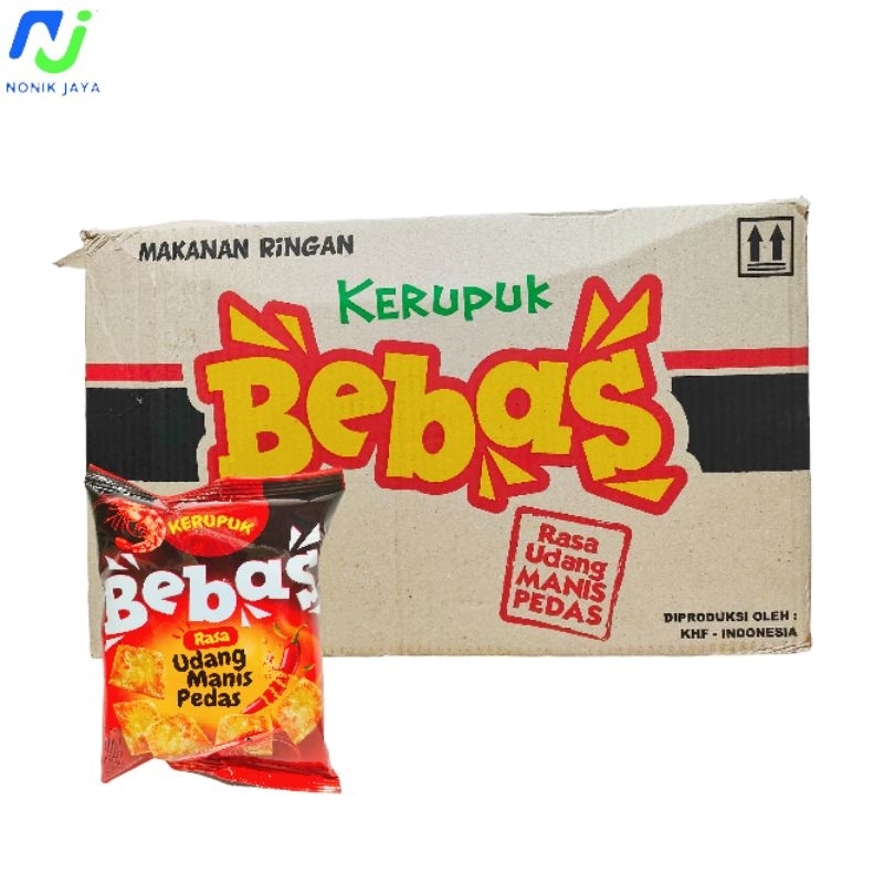 

Kerupuk Bebas Udang Manis Pedas Kartonan Isi 40 Pcs