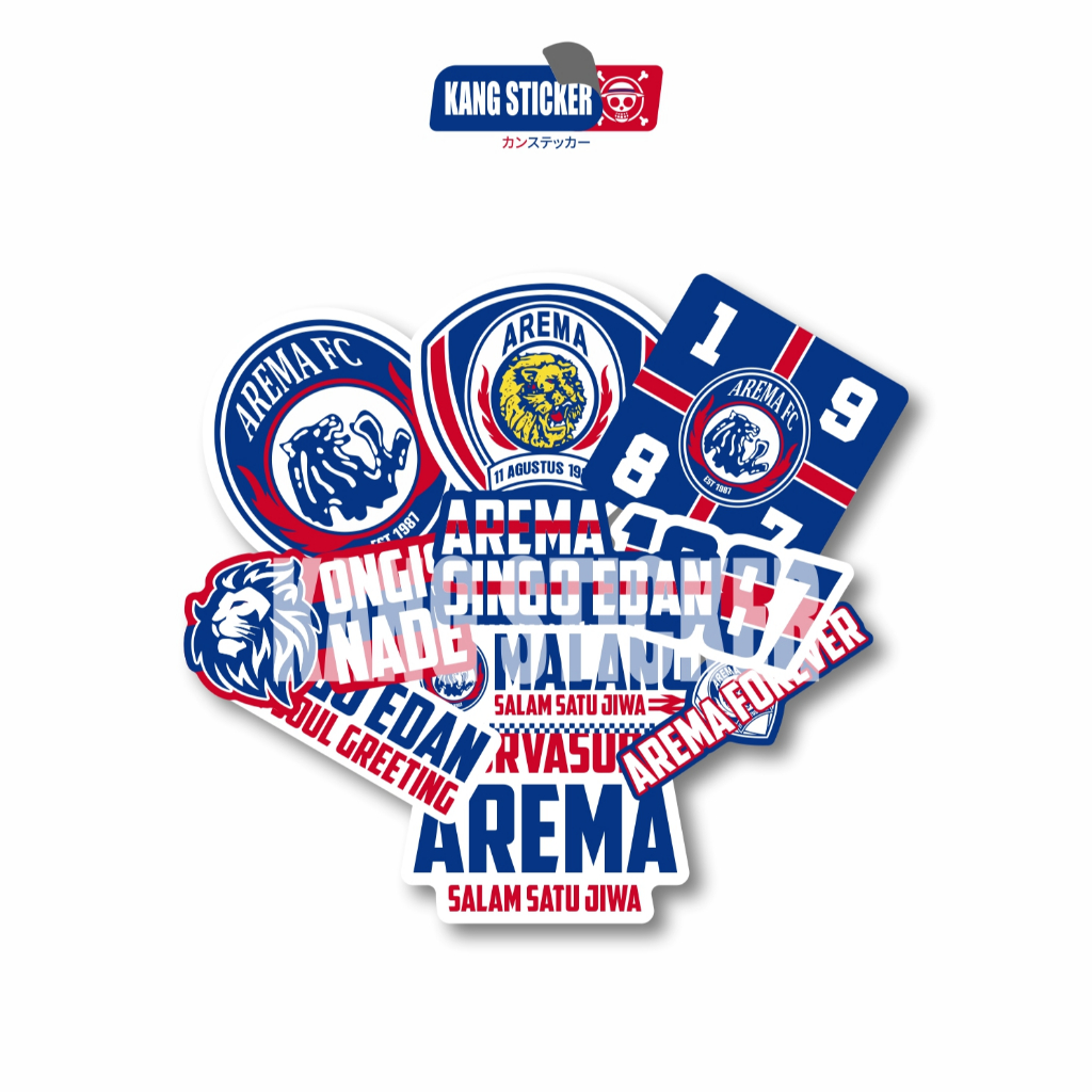 

STICKER PACK AREMA [10 pcs] Waterproof