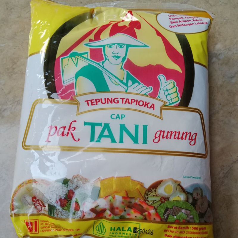 

tepung tapioka pak TANI 500g