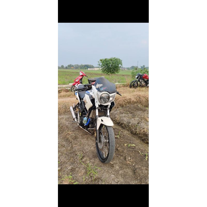 lampu tiger pece reflaktor lampu depan tiger pece custom isian daymake pnp cb150r old