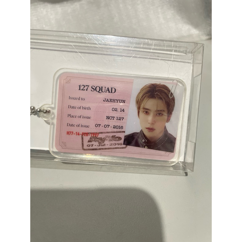 ID Card Keyring+Photo set_Jaehyun