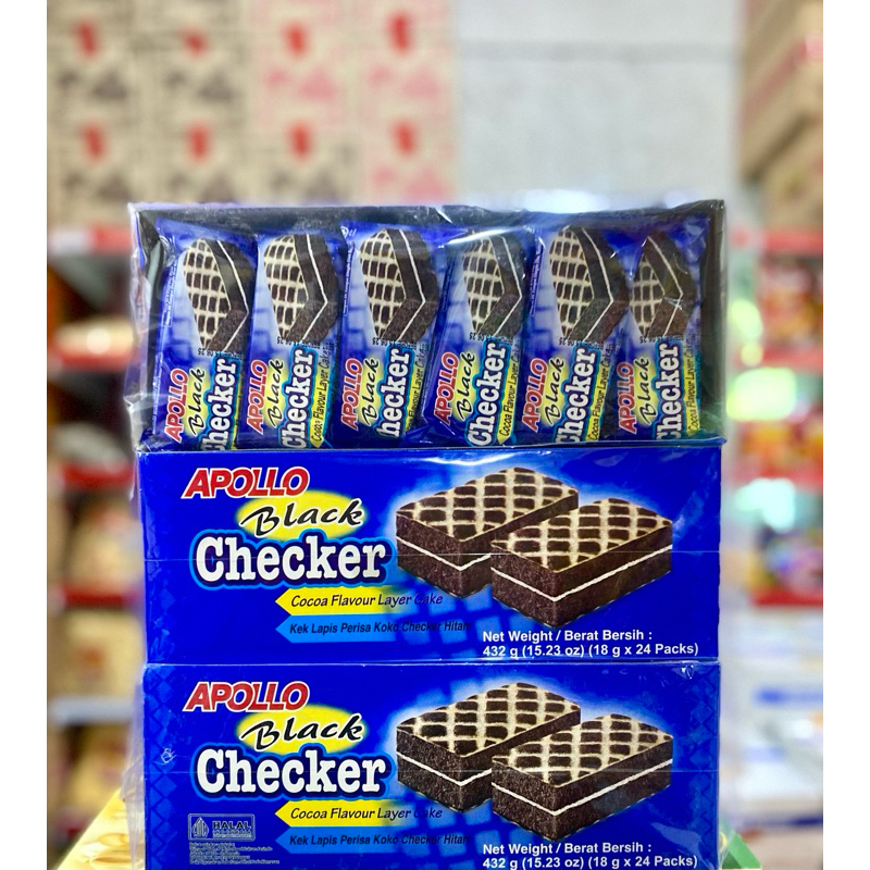 

APPOLO BLACK CHECKER 432gr