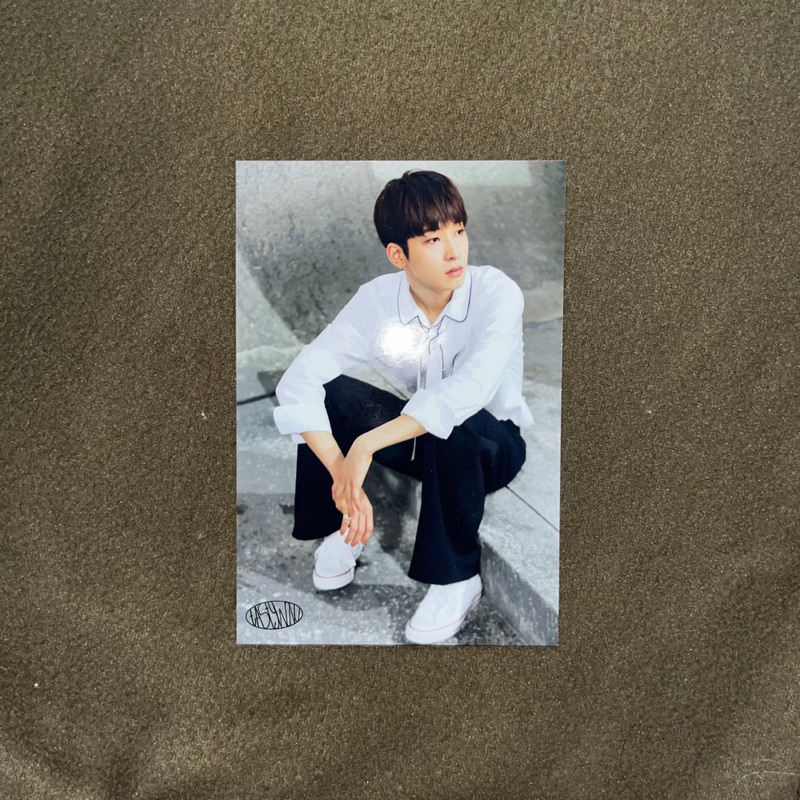 seventeen wonwoo broadcast photocard aju nice gongbang poster
