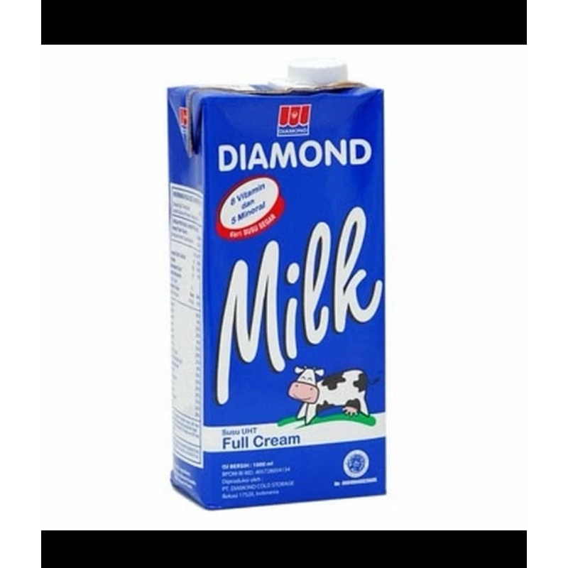 

SUSU UHT DIAMOND 1000 gr | SUSU UHT FULL CREAM