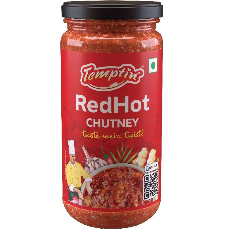 

REDHOT CHUTNEY RAM BANDHU TEMPTIN 250G / Chutney Jahe Cabai Bawang Putih