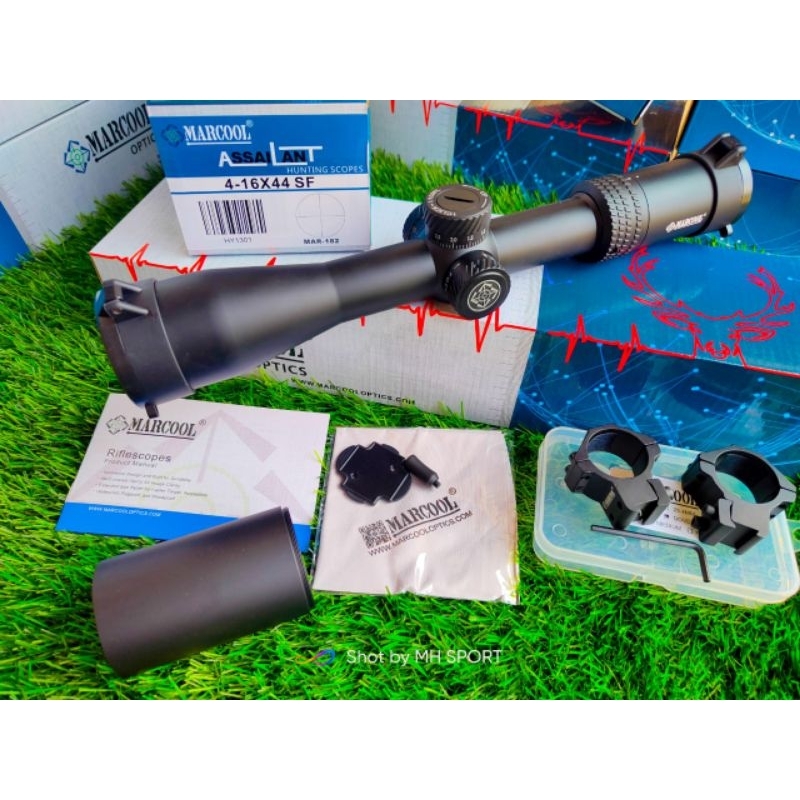 riflescope telescope MARCOOL ASSAILANT 4-16x44 SF retikel HK MAR 145