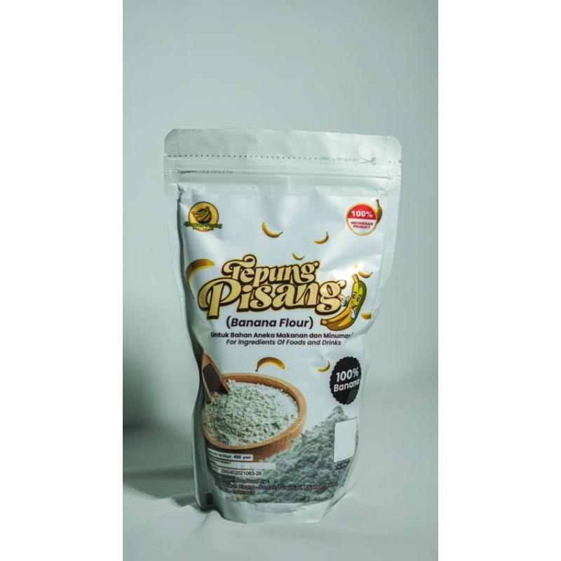 

Tepung Pisang - 100% dari pisang kepok kuning