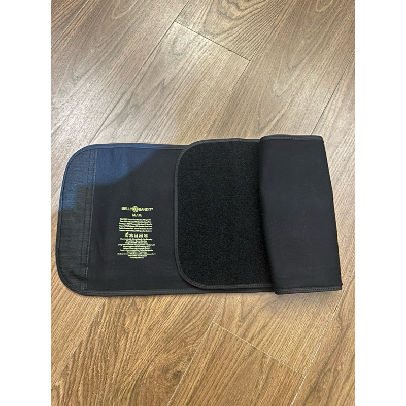 Preloved Like New Korset Belly Bandit Bamboo Black Size M Korset Melahirkan FREE EXTENDER