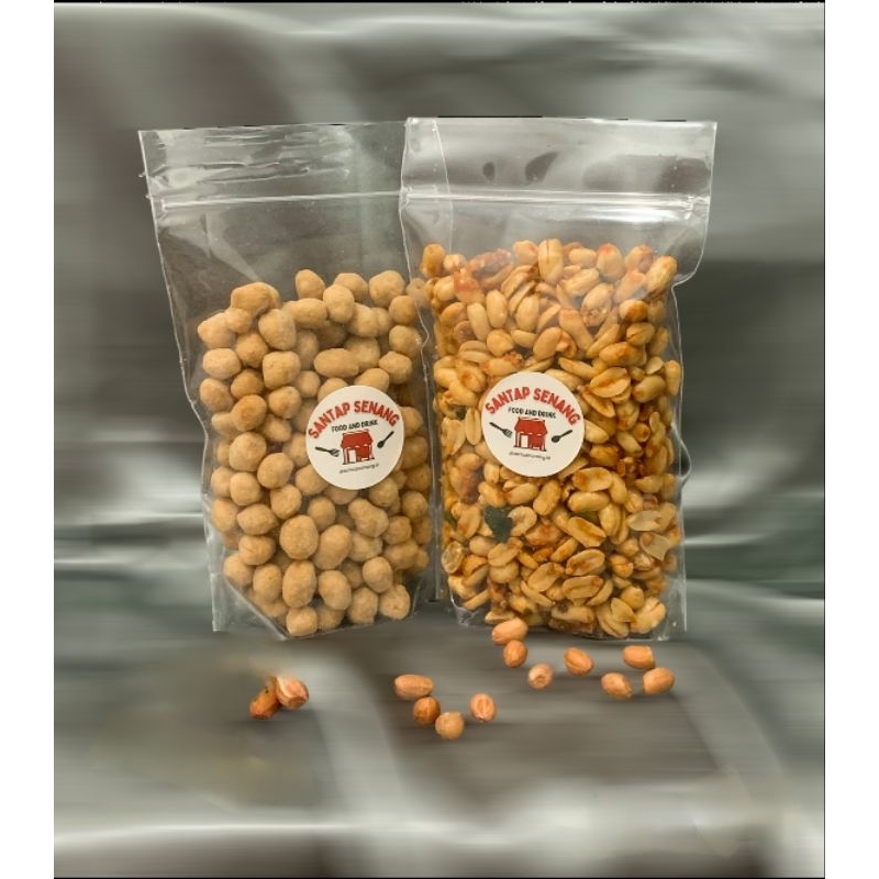 

PAKET 2 IN 1 (Kacang Telur & Kacang Pedas)