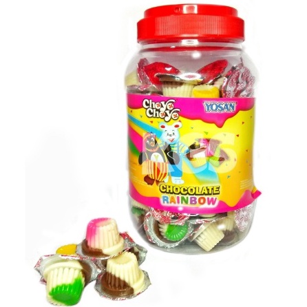 

HOT PROMO Choyo Choyo Rainbow Cup Toples Coklat Lebaran Coklat Hari Raya Hampers Lebaran Jajan Lebaran