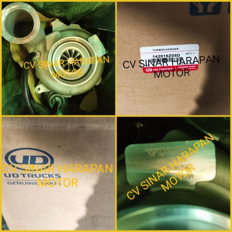 142019Z05D VOLVO TURBOCHARGER NISSAN QUESTER CWE 280 TURBO CHARGER SUB ASSY UD TRUCK QUESTER GWE 280