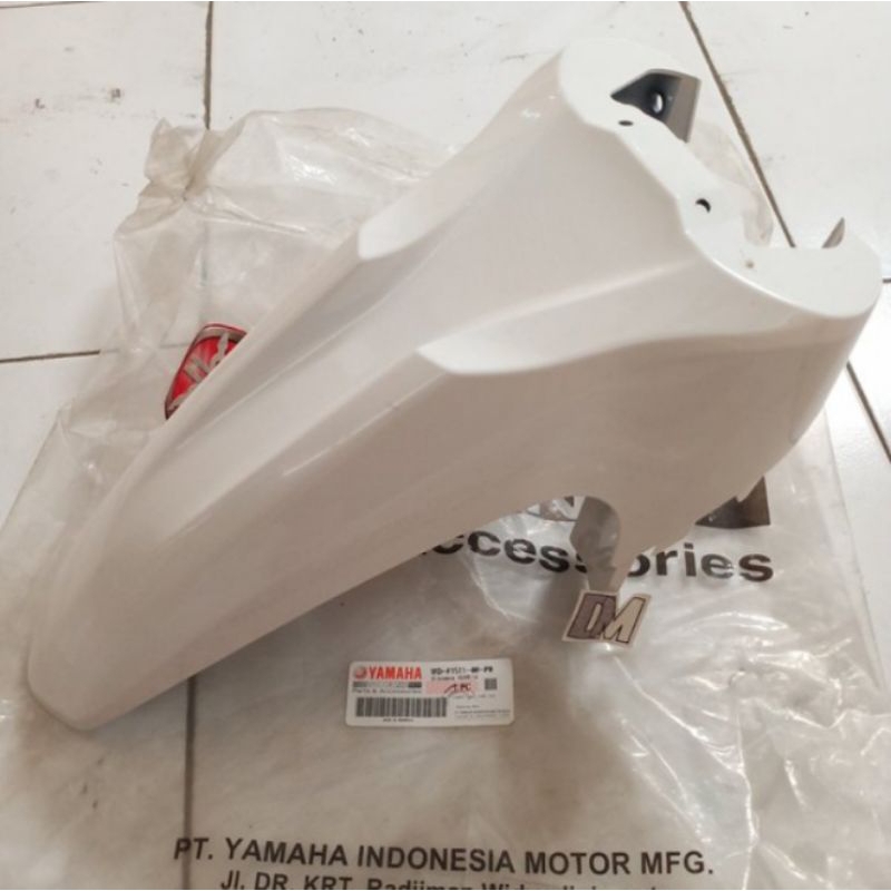Spakbor Depan Putih Original Genuine Yamaha Vega Force / 1FD-F1511-00-P0
