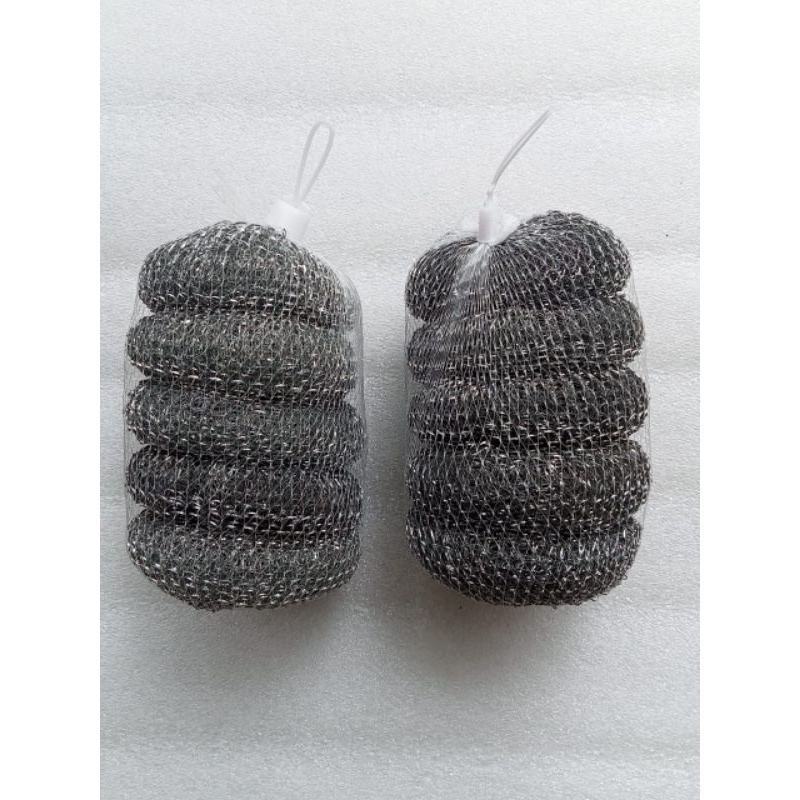 Sabut Kawat Cuci Piring Bentuk Donat Isi 5Pcs