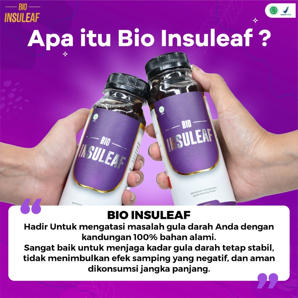 

Bio Insuleaf–Herbal Alami Cegah Diabetes Tingkatkan Daya Tahan Tubuh Bantu Turunkan Gula Darah