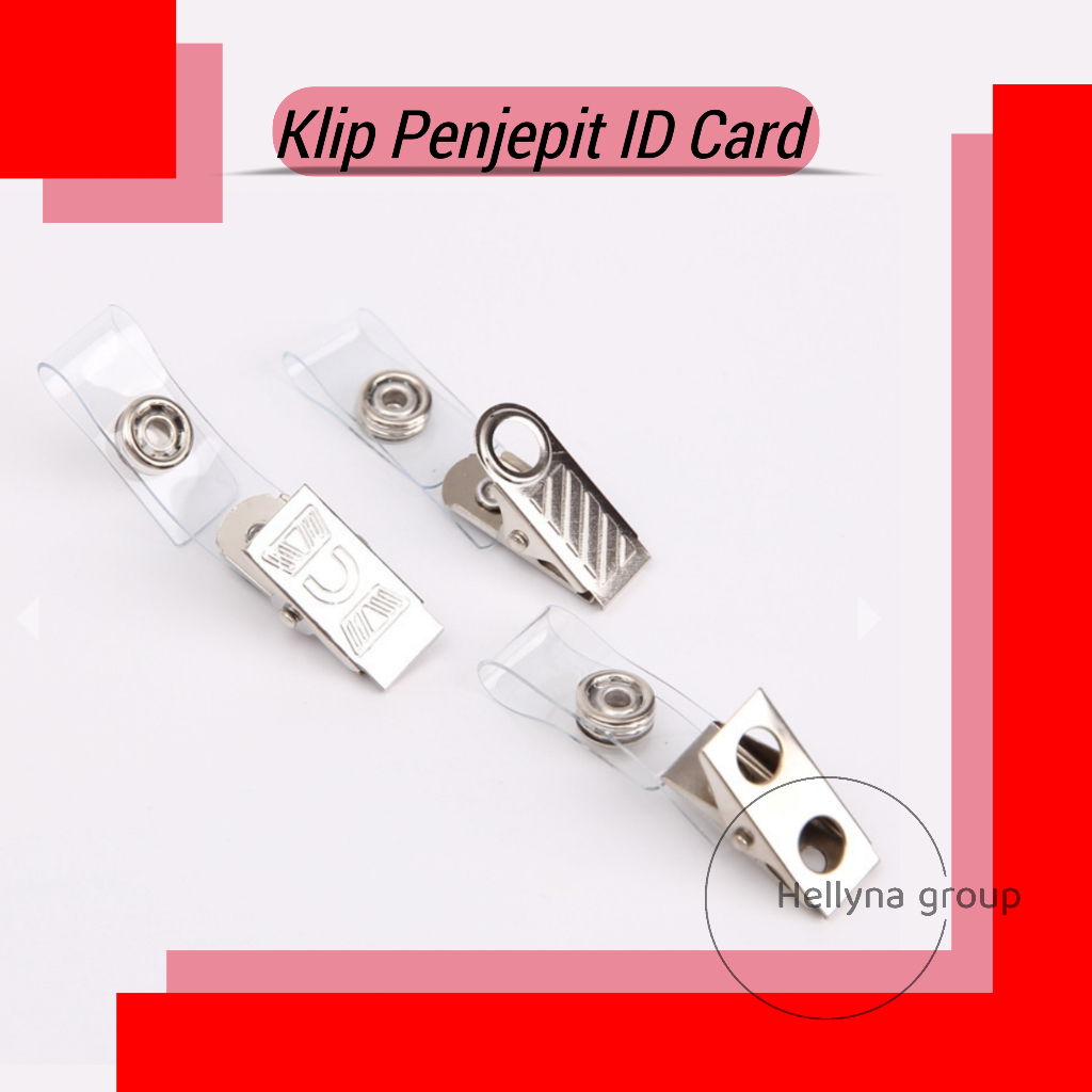 

Id Clip Holder Plastik Logam Untuk Kartu