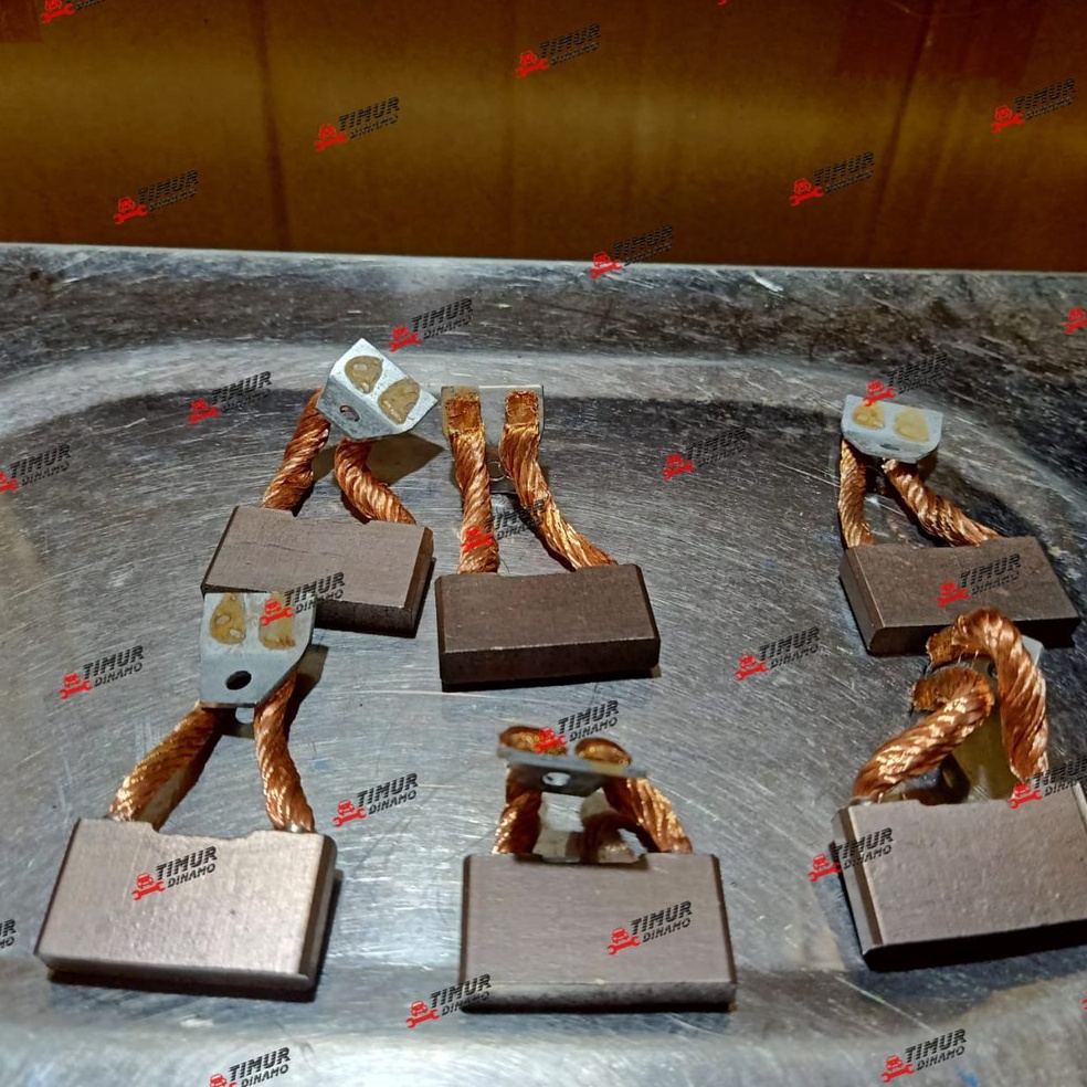 

Arang Kul Carbon Brush Starter CAT Delcoremy 5MT tebal isi 6 pc l NG5