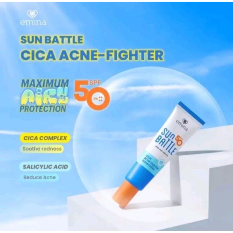 sunscren emina spf 50